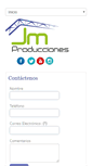 Mobile Screenshot of jm-producciones.com